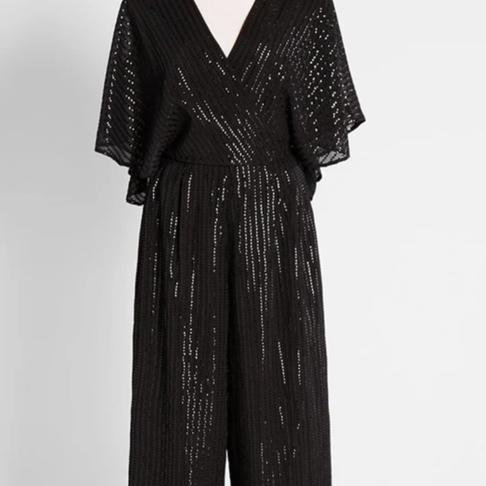 Twinkle Like Starlight Wide-Leg Jumpsuit - Picture 2 of 4